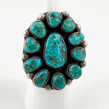 Load image into Gallery viewer, Traditional Vintage Cluster Ring&lt;br&gt;Size: 7.5
