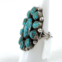 Load image into Gallery viewer, Traditional Vintage Cluster Ring&lt;br&gt;Size: 7.5
