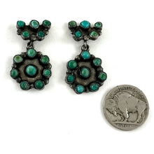 Load image into Gallery viewer, Vintage Zuni Petit Point Earrings
