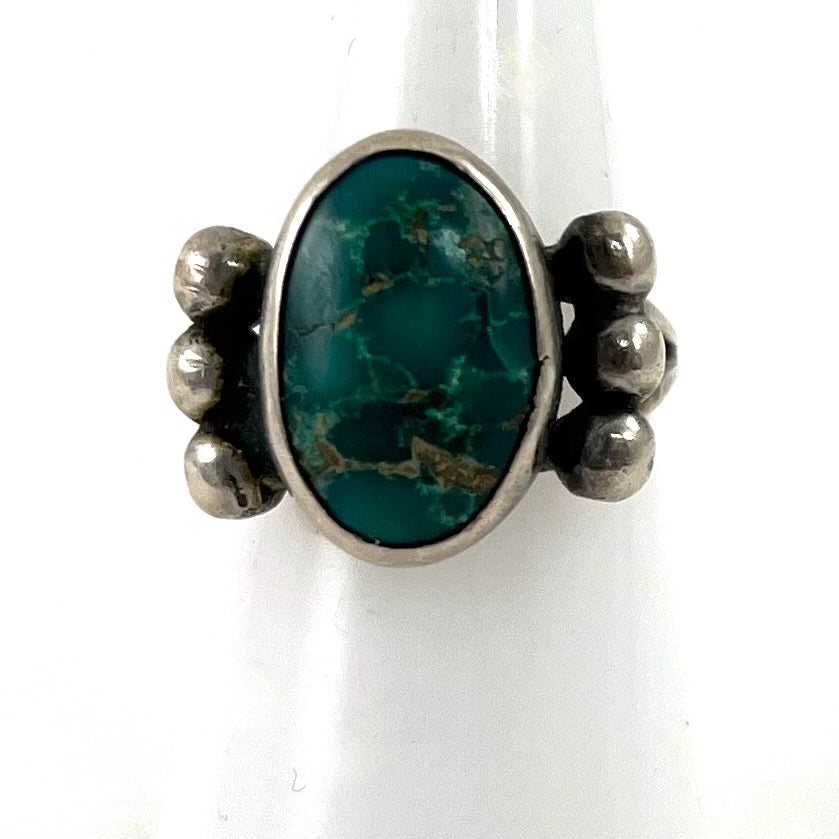 Old Single Stone Ring<br>Size: 6.5