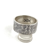 Load image into Gallery viewer, Silver Band Ring&lt;br&gt;By Norbert Peshlakai&lt;br&gt;Size: 7.5
