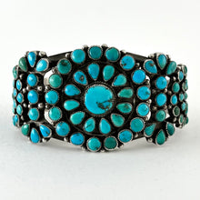 Load image into Gallery viewer, Vintage Zuni Cluster Bracelet
