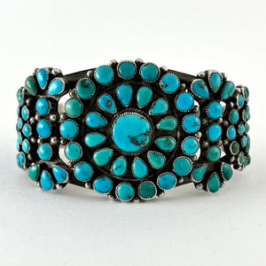 Vintage Zuni Cluster Bracelet