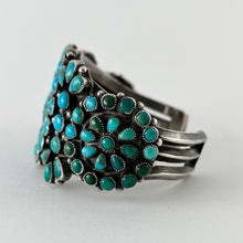 Load image into Gallery viewer, Vintage Zuni Cluster Bracelet
