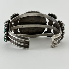 Load image into Gallery viewer, Vintage Zuni Cluster Bracelet
