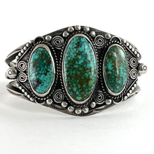 Load image into Gallery viewer, Vintage Three Stone Bracelet
