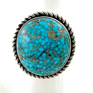 Kingman Turquoise<br>By Albert Lee<br>Size: 8