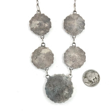Load image into Gallery viewer, Vintage Sunface Necklace&lt;br&gt;By Marie Qualo
