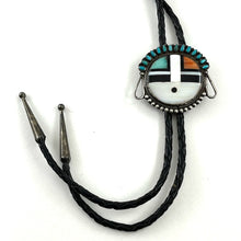 Load image into Gallery viewer, Vintage Zuni Sunface Bolo
