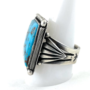 Bisbee Ring<br>By Steve Arviso<br>Size: 11