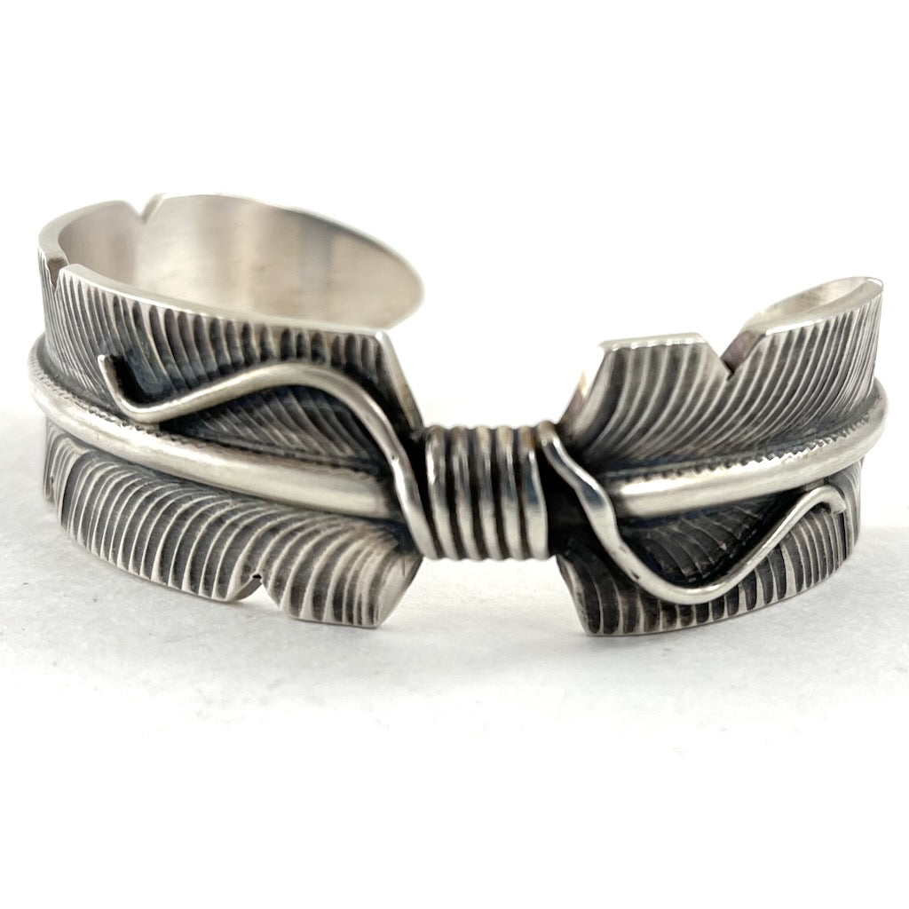 Sterling Silver Feather<br>By Chris Charley