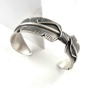Sterling Silver Feather<br>By Chris Charley