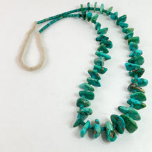 Load image into Gallery viewer, Vintage Turquoise Tab Necklace
