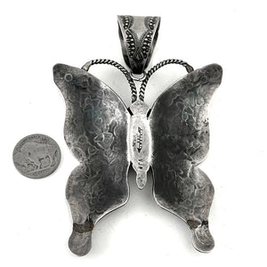 Large Sterling Butterfly<br>By Vincent Platero