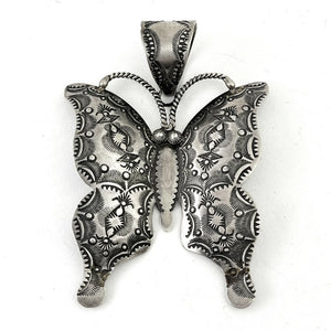 Large Sterling Butterfly<br>By Vincent Platero