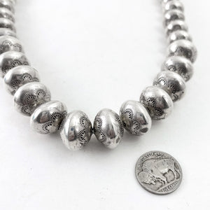 Vintage Silver Beads<br>By Della & Presley Curley