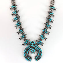 Load image into Gallery viewer, Vintage Petit Point Squash Necklace
