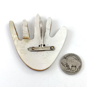 Hand Pin/Pendant<br>By Mary Coriz Aguilar