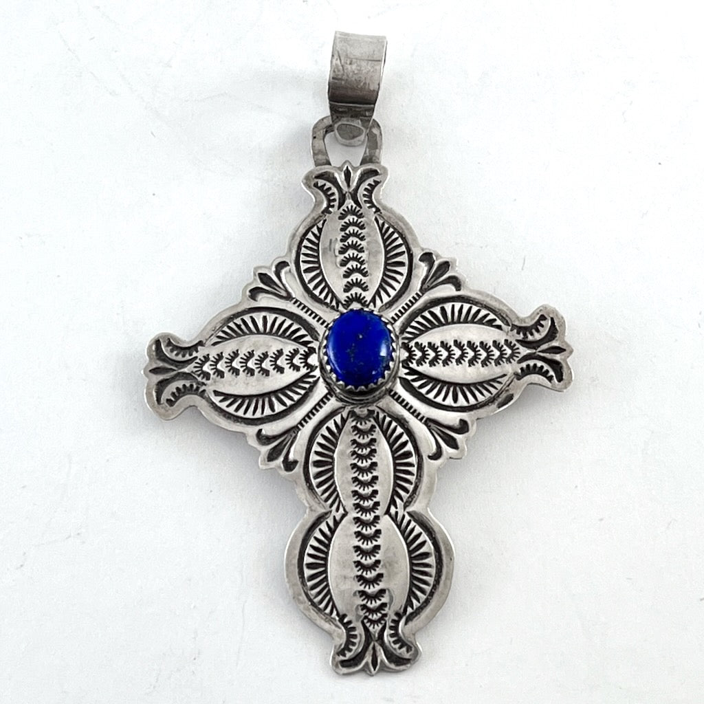 Lapis Cross<br>By Arnold Blackgoat