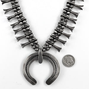 Simple Vintage Squash Necklace