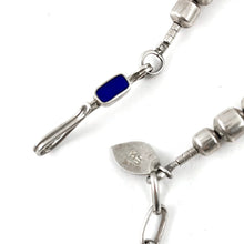 Load image into Gallery viewer, Sterling &amp; Lapis Necklace&lt;br&gt;By Sherri Hale
