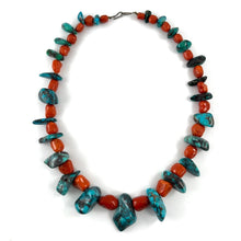 Load image into Gallery viewer, Bisbee Turquoise With Coral
