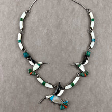 Load image into Gallery viewer, Vintage Hummingbird Necklace<br>By Lena Esalio
