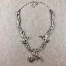 Load image into Gallery viewer, Vintage Hummingbird Necklace<br>By Lena Esalio
