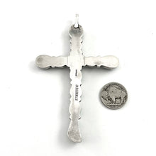 Load image into Gallery viewer, Large Turquoise Cross<br>By F. Sandoval
