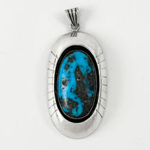 Load image into Gallery viewer, Large Pendant w/ Persian Turquoise
