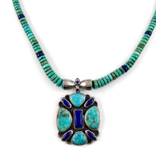 Load image into Gallery viewer, Lapis &amp; Turquoise Necklace

