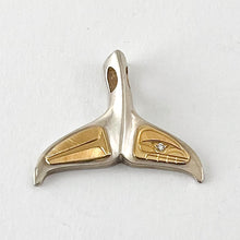 Load image into Gallery viewer, Whale Tail Pendant<br>By Hollie Bartlett
