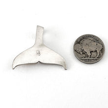 Load image into Gallery viewer, Whale Tail Pendant<br>By Hollie Bartlett
