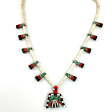 Load image into Gallery viewer, Vintage Battery Bird Necklace
