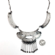 Load image into Gallery viewer, Vintage Three Panel Necklace
