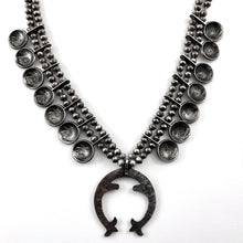 Load image into Gallery viewer, Buffalo Nickel Squash Necklace
