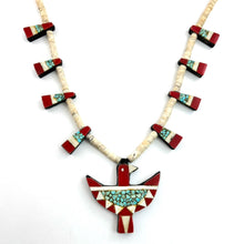 Load image into Gallery viewer, Vintage Battery Bird Necklace
