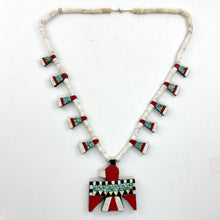 Load image into Gallery viewer, Vintage Battery Bird Necklace
