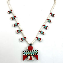 Load image into Gallery viewer, Vintage Battery Bird Necklace
