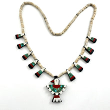 Load image into Gallery viewer, Vintage Battery Bird Necklace
