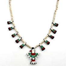 Load image into Gallery viewer, Vintage Battery Bird Necklace
