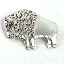 Load image into Gallery viewer, Buffalo Pin/Pendant&lt;br&gt;By Alvin Monte
