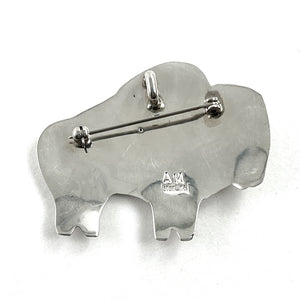 Buffalo Pin/Pendant<br>By Alvin Monte