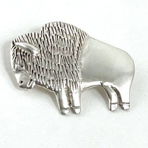 Buffalo Pin/Pendant<br>By Alvin Monte