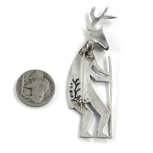 Deer Dancer Pin/Pendant<br>By Michael Little Elk