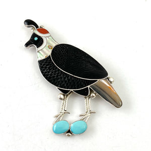 Quail Pin<br>By Paul Peyketewa Jr.