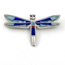 Load image into Gallery viewer, Dragonfly Pin/Pendant&lt;br&gt;By Rolanda Haloo
