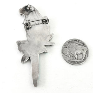 Parrot Pin/Pendant<br>ByVirgil & Shirley Benn