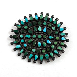 Vintage Zuni Cluster Pin