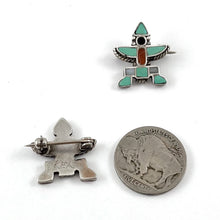 Load image into Gallery viewer, Tiny Vintage Knifewing Pins
